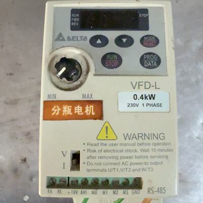 台达变频器VFD004L21A 0.4KW 200-240V—议价