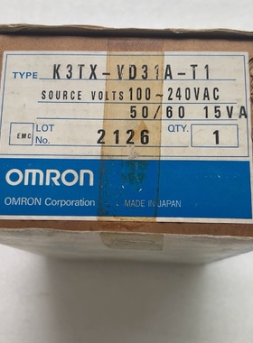 议价欧姆龙电流表K3TXVD31AT110024