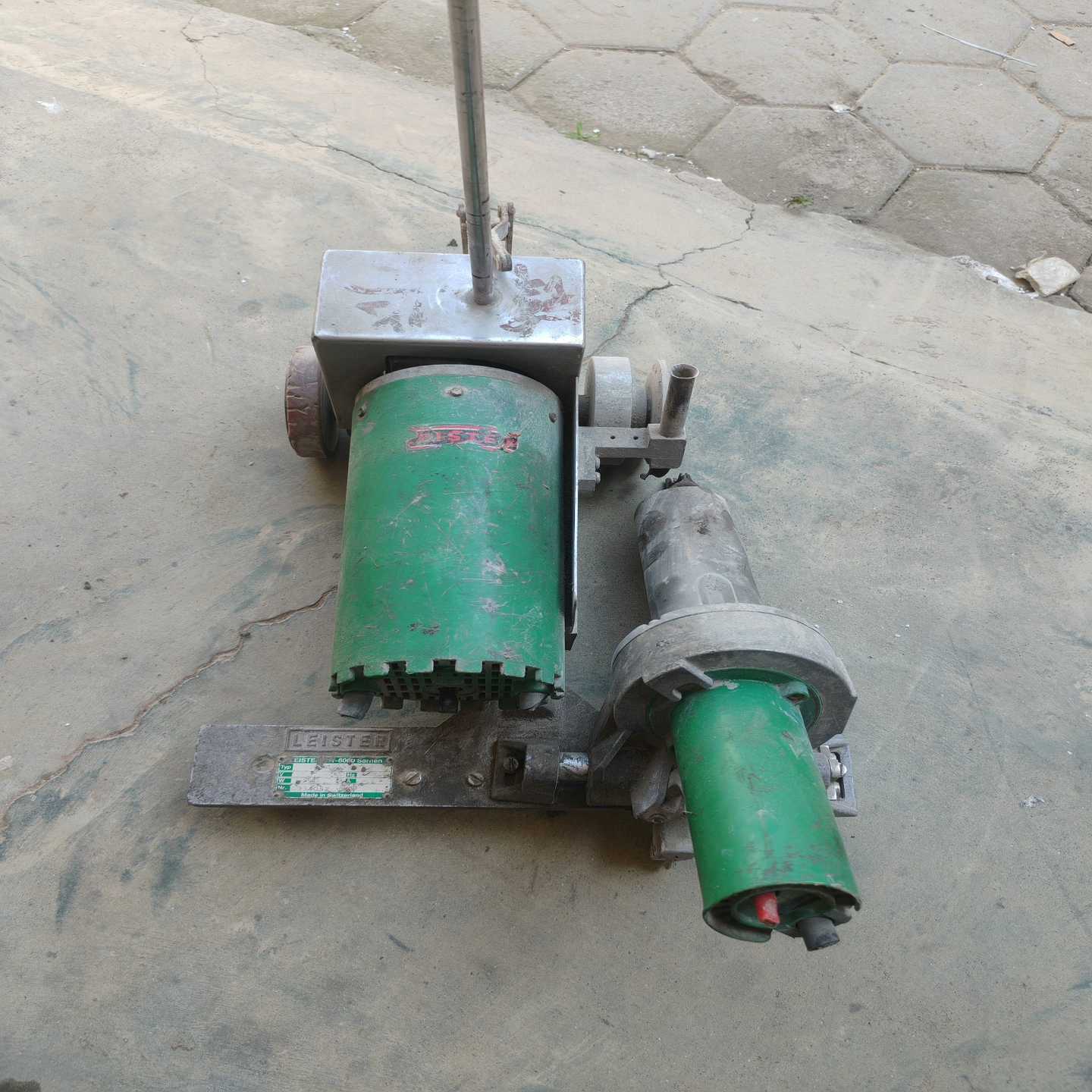 瑞士莱丹老款屋面防水卷材焊接机--议价商品