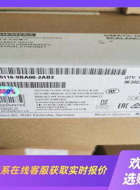 6GK5116-0BA00-2AB2 实物拍前询价下单