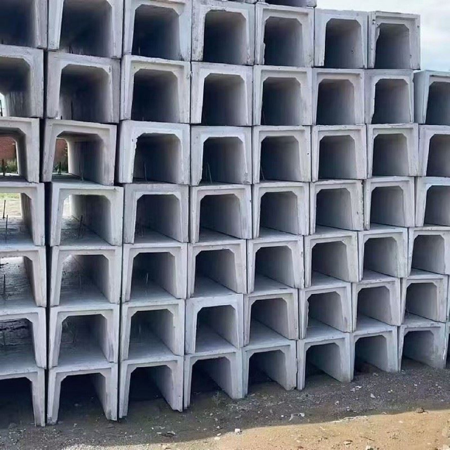 水泥预制混凝土排水沟U型水泥槽成品定制U型水渠U型管排污水沟,基础建材,基础材料,淘宝优惠券,粉丝福利购,淘宝优惠卷