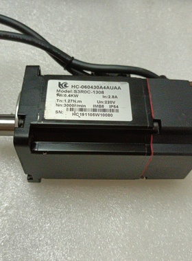 华成伺服电机HC060430A4AUAA型号S3R0C-议价