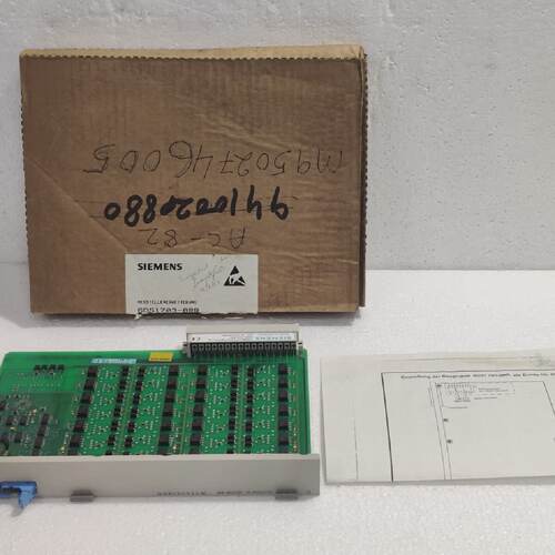 Siemens 6DS17038RR Teleperm ME Measure Point C79040A6442C403
