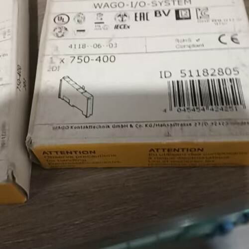 WAGO万可模块750400德国原厂生产-询