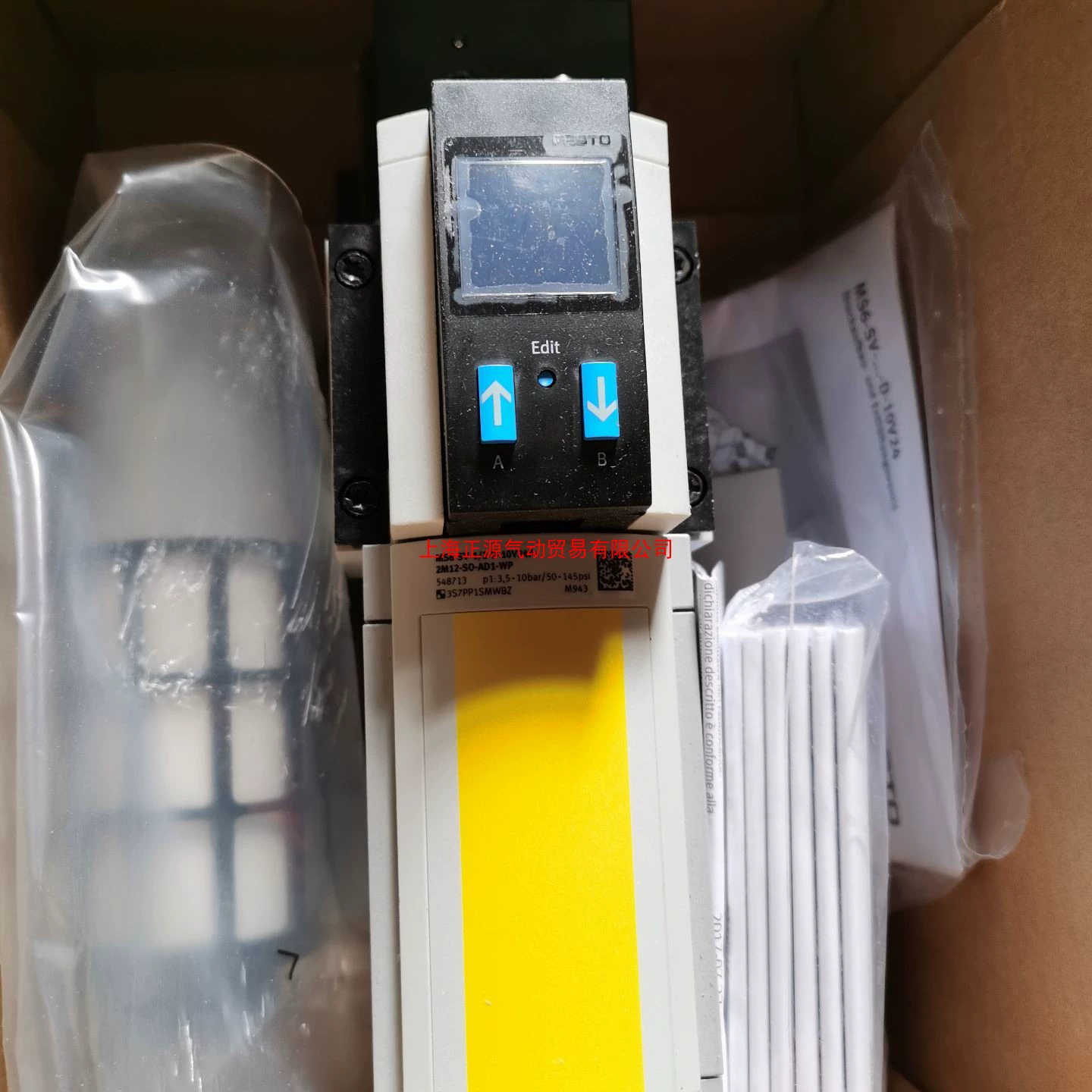 费斯托FESTO起动阀MS6-SV-12-D-10V24P-2M812-SO-AD1-WP 548713