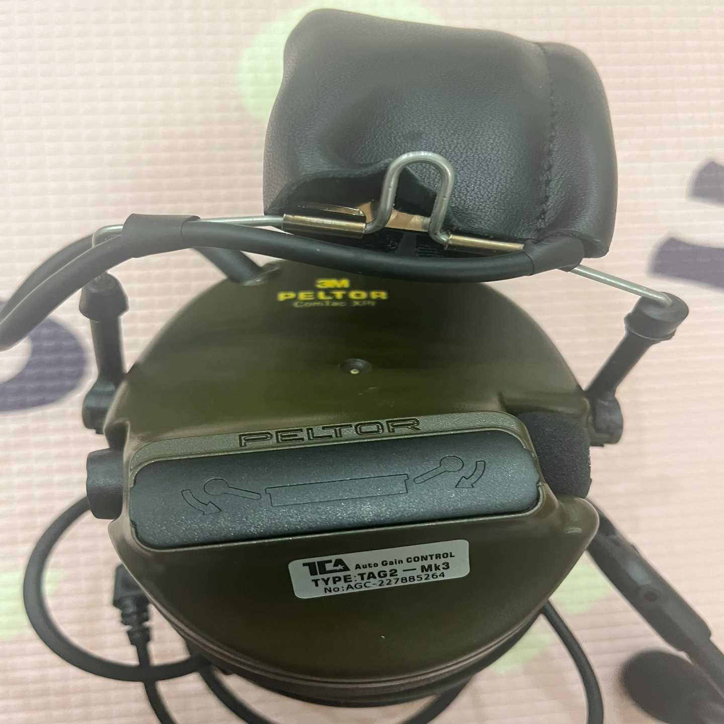 TCA AGC算法C3拾音降噪耳机 OD军绿色【鑫鑫商铺】