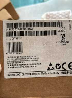系列6ES7223-1PH22-0XA0~询价