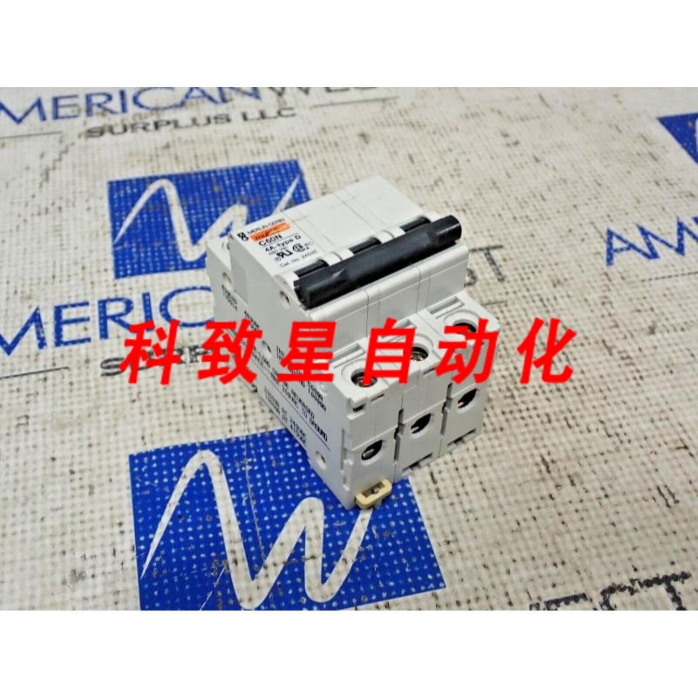 工业配件24535 MULTI 9 C60N 4安培 D型480V 3极断路器