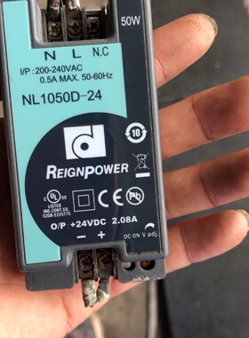 【询价】NL1050D-24导轨式开关电源50W24V2.08A