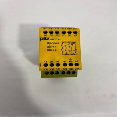 皮尔兹PNOZX3安全继电器，型号774310，实物图拍摄询价