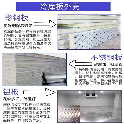 冷库聚氨酯专用保温板全套设备材料泡沫板b1b2级阻燃隔热板安装