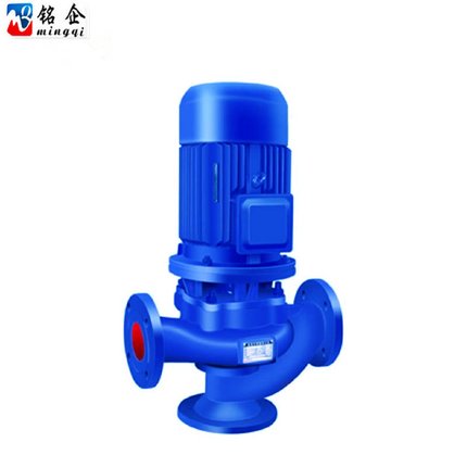 GW直立式管道排污泵无堵塞管道污水泵潜水泵立式管道40口1.5KW