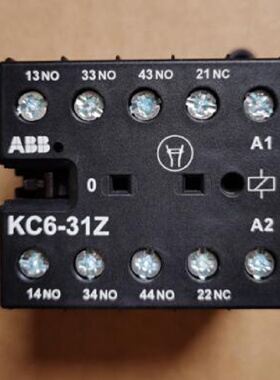 议价原装ABB直流线圈 中间继电器   KC6-31Z*220-240VDC