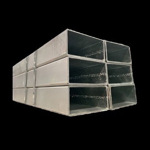 冷拉方管8*8镀锌油拉圆管6400mm扁管方通光亮黑退管家具管光亮管