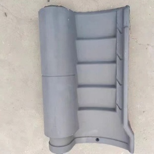 水泥瓦片屋顶平板瓦水泥瓦脊瓦水沟瓦檐平板彩瓦别大波形瓦口边瓦