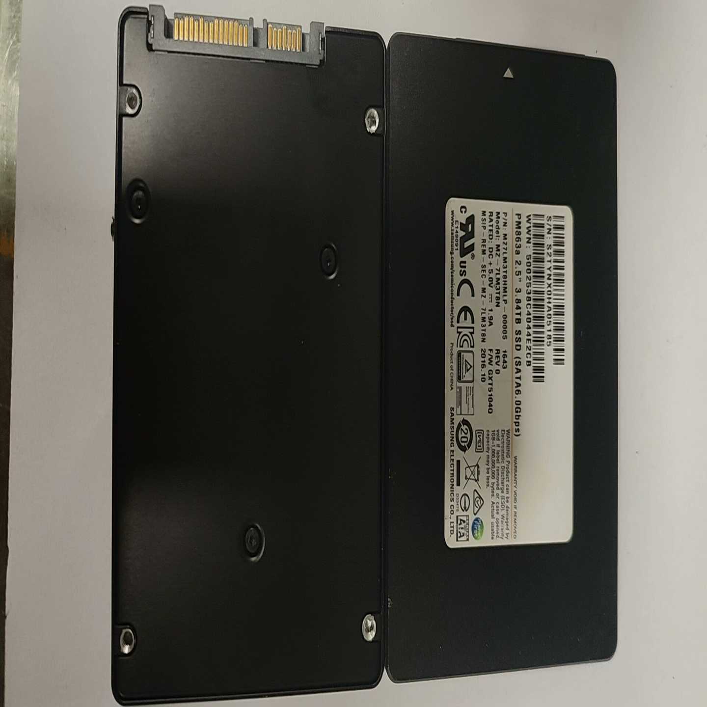 Samsung三星pm863a3.84TBSAT--议价商品
