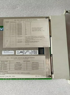 HONEYWELL621-9937PARALLELI/OMODULE