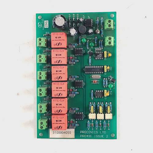 Proconics PRO491 Problema 2 Placa De Control De Disparo
