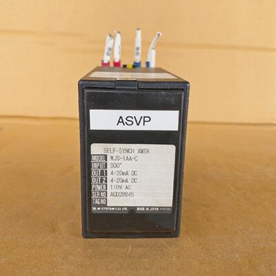 MSYSTEM WJS1AAC SELFSYNCH TRANSMITTER WJS1AAC