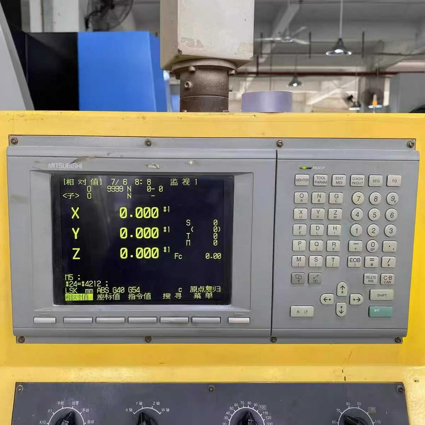 三菱M60S机床CRT显示器显像管显示升级液晶显示器M-议价