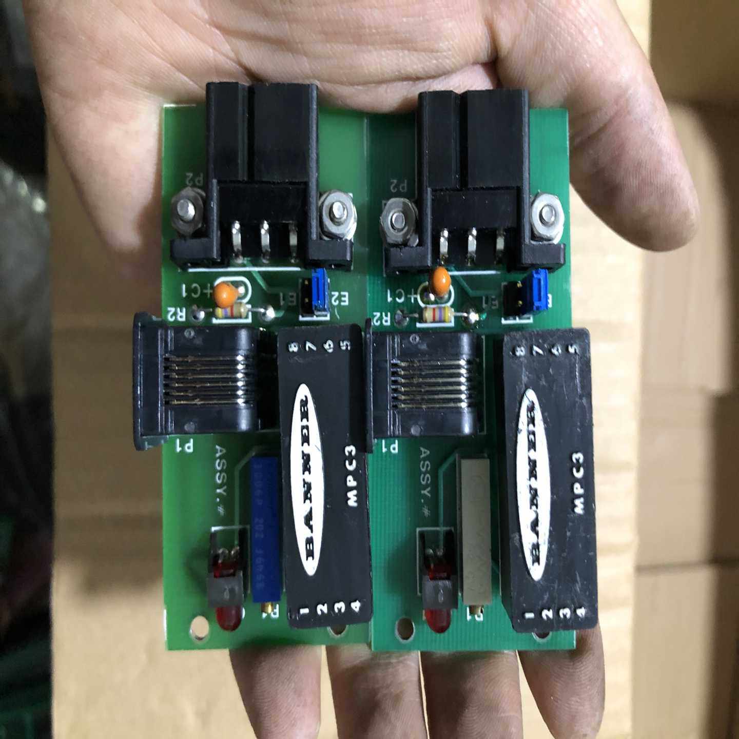 BANNER板卡MPC3实物如图，有很多张，的联系，议价（零零电子）