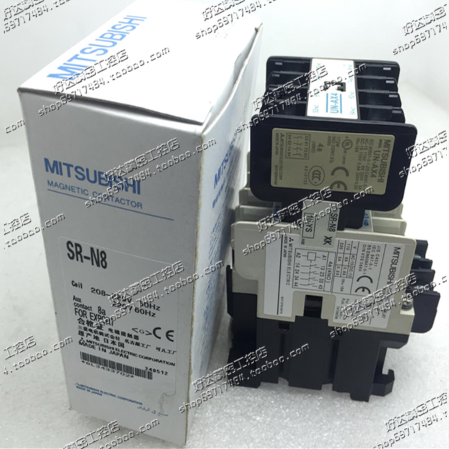 原产三菱电机接触器式中间继电器SR-N84A4B5A3B6A2B7A1B8A