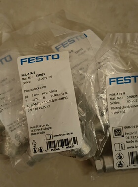 询价-费斯托单向阀530031