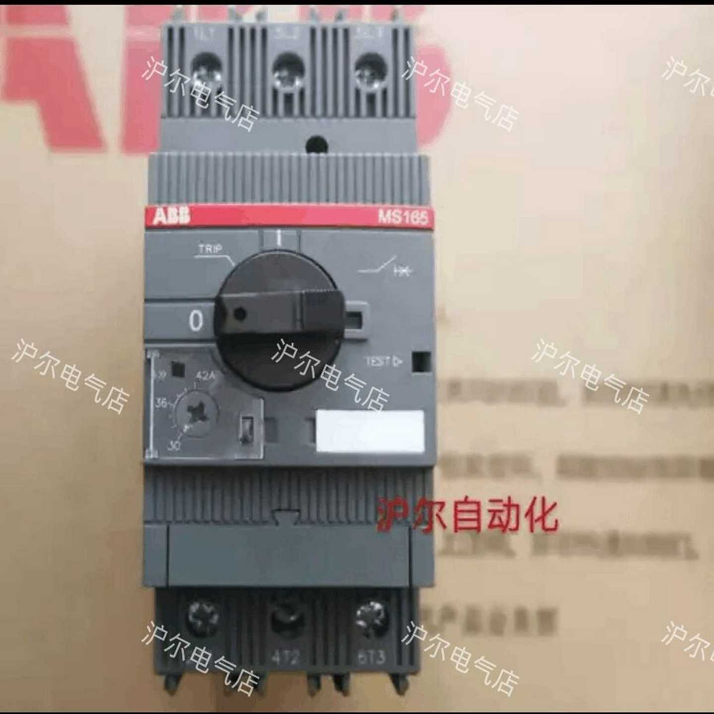 正品ABB电机保护启动器MS165-65