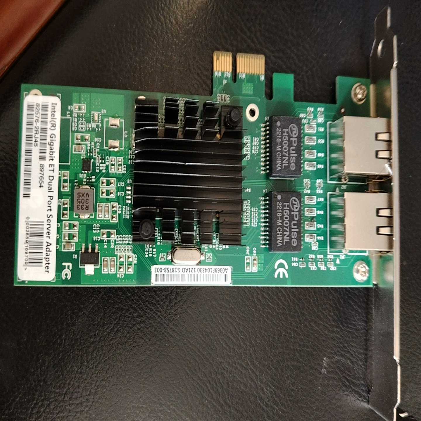 全新Intel英特尔82576双口千兆网卡，双RJ45电口，--议价商品