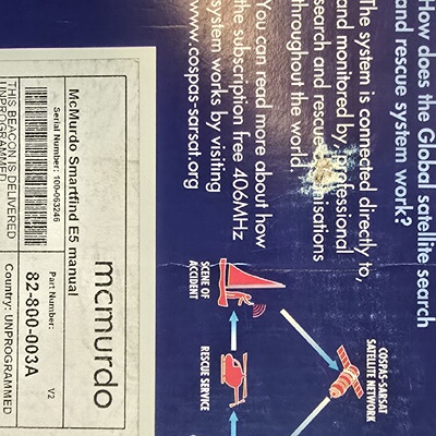 mcmurdo E5雷达示位标，全新！--议价商品