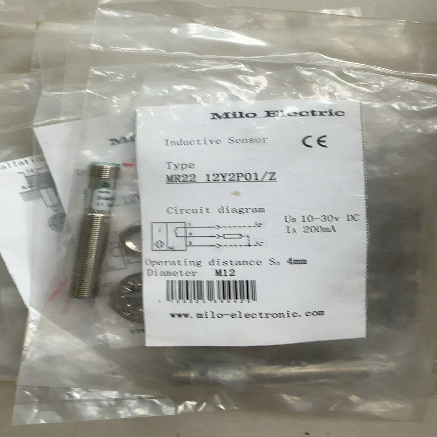 Mi1O传感器MR2212Y2P01/Z询价