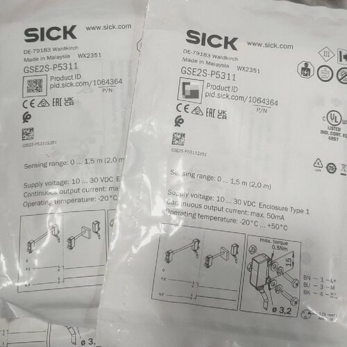 询价-SICK西克GSE2SP5311光电传感器货号10