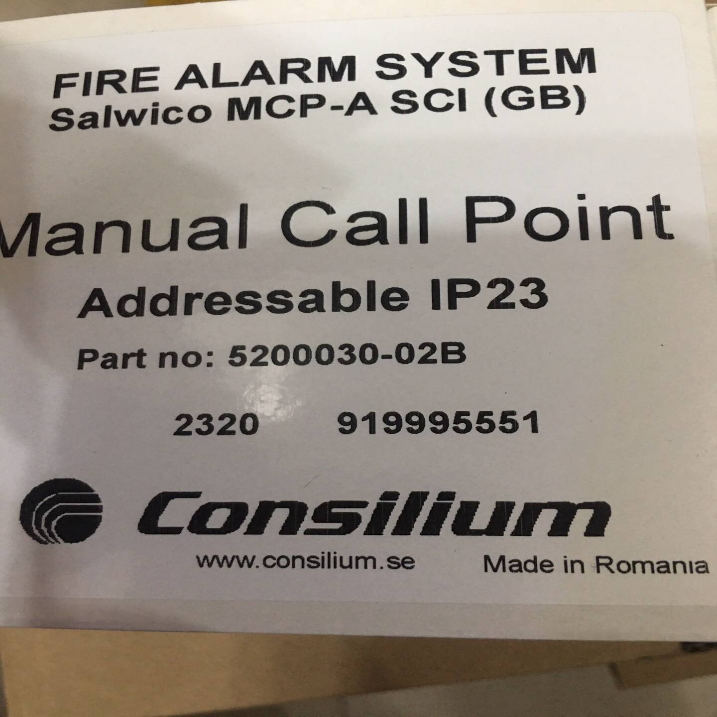 Consilium5200030-02B询价