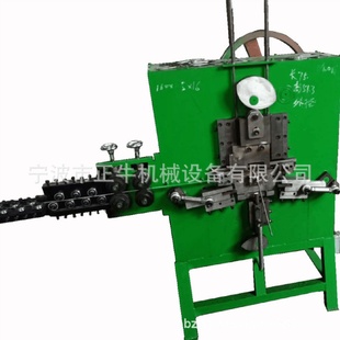 五金梯形小提手自动打扣机长椭圆扣弯钩机超市挂钩打扣成型机