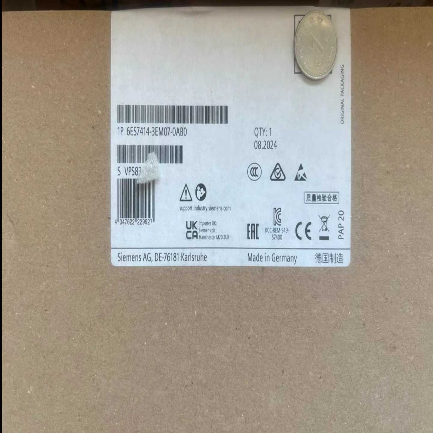 6ES7414-3EM07-0AB0原询价