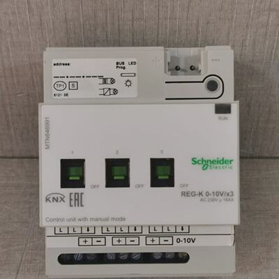 Schneider Electric MTN646991 REGK010VX3 CONTROL UNIT W MANUA