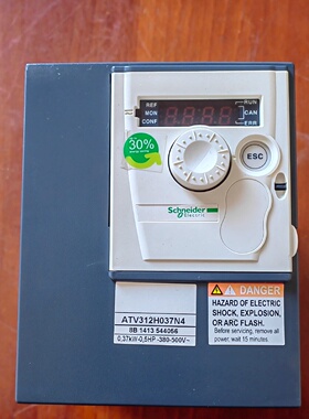 议价ATV312H037N4  施耐德变频器0.37KW  380V供电  312系列变频