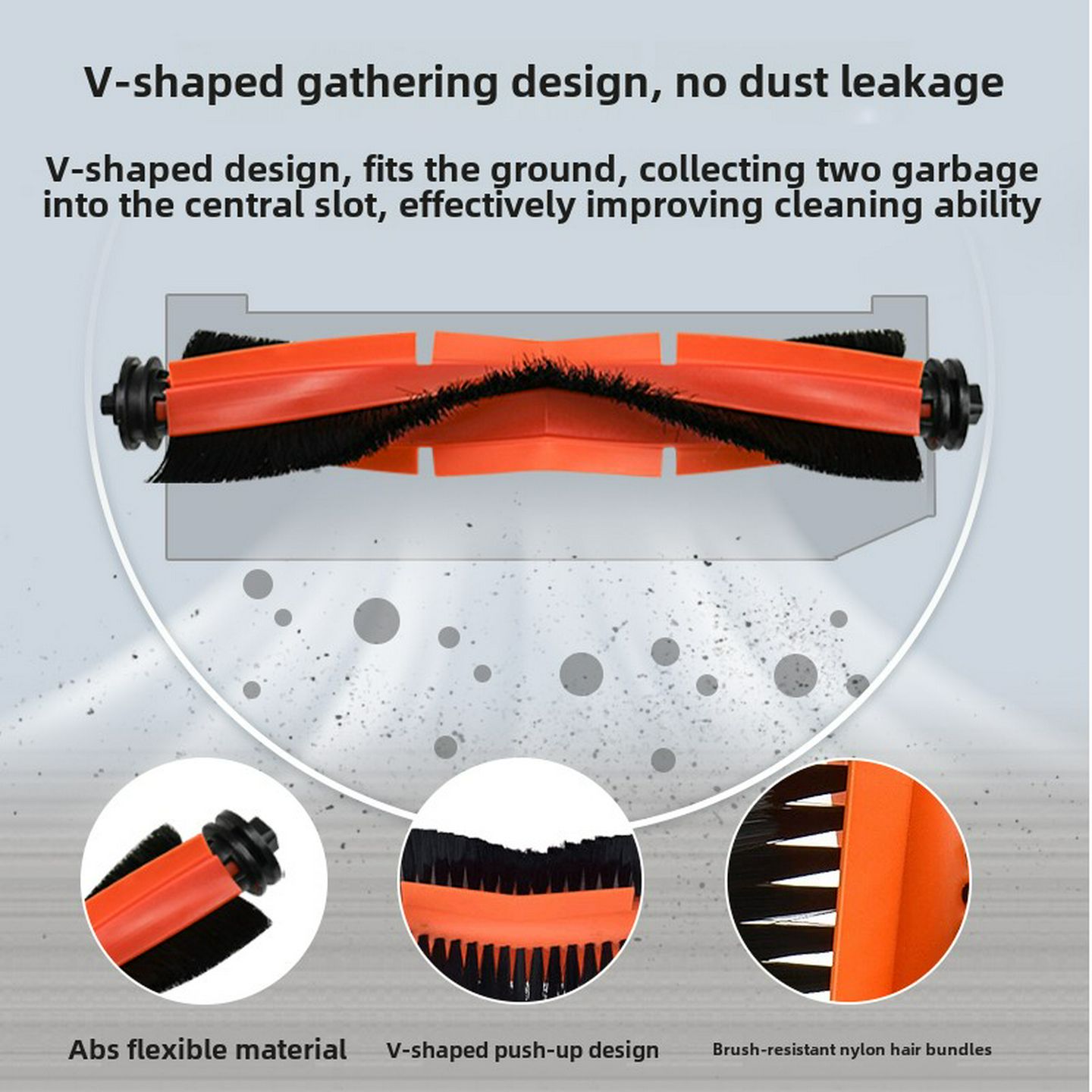 适用于追觅扫地机配件S10PROUltra机械臂滚刷滤网边刷清洁液