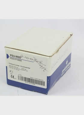 EMERSONPS3-W6SPCN0715555Pressurelimiter20/25BAR(b148)
