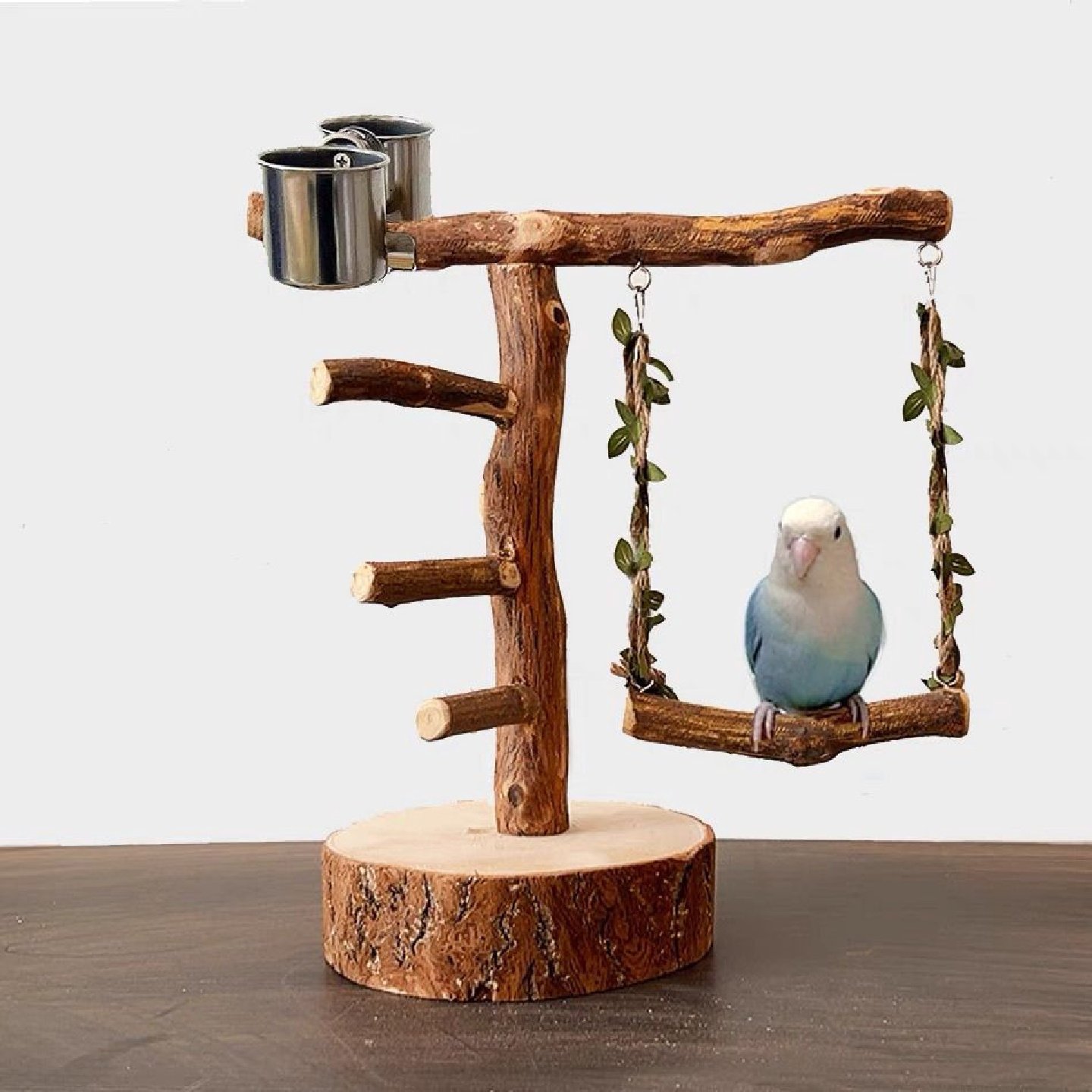 鸟站架杆鹦鹉树枝桌面站台原木小鸟架子虎皮玄凤牡丹攀爬互动秋千,宠物/宠物食品及用品,鸟类站杆,淘宝优惠券,粉丝福利购,淘宝优惠卷