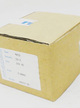 议价Mauell Mr10 Melderelais 24V Ac Unused适用