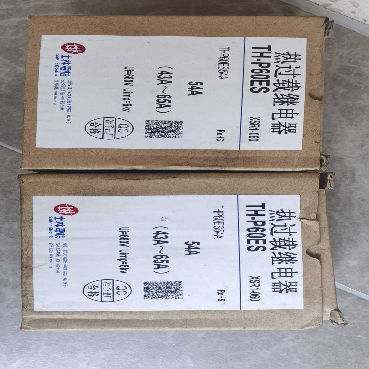 咨询-士林热过载继电器TH-P60ES