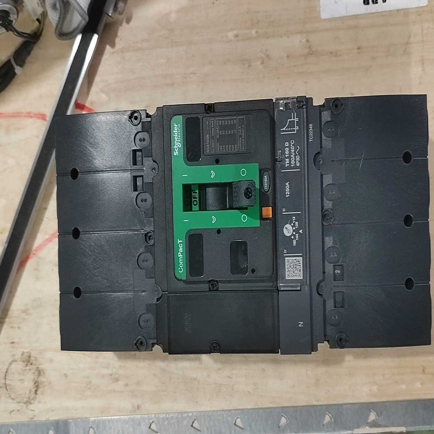 施耐德空开，NSX160N，，全新原装正品没有包装--议价商品