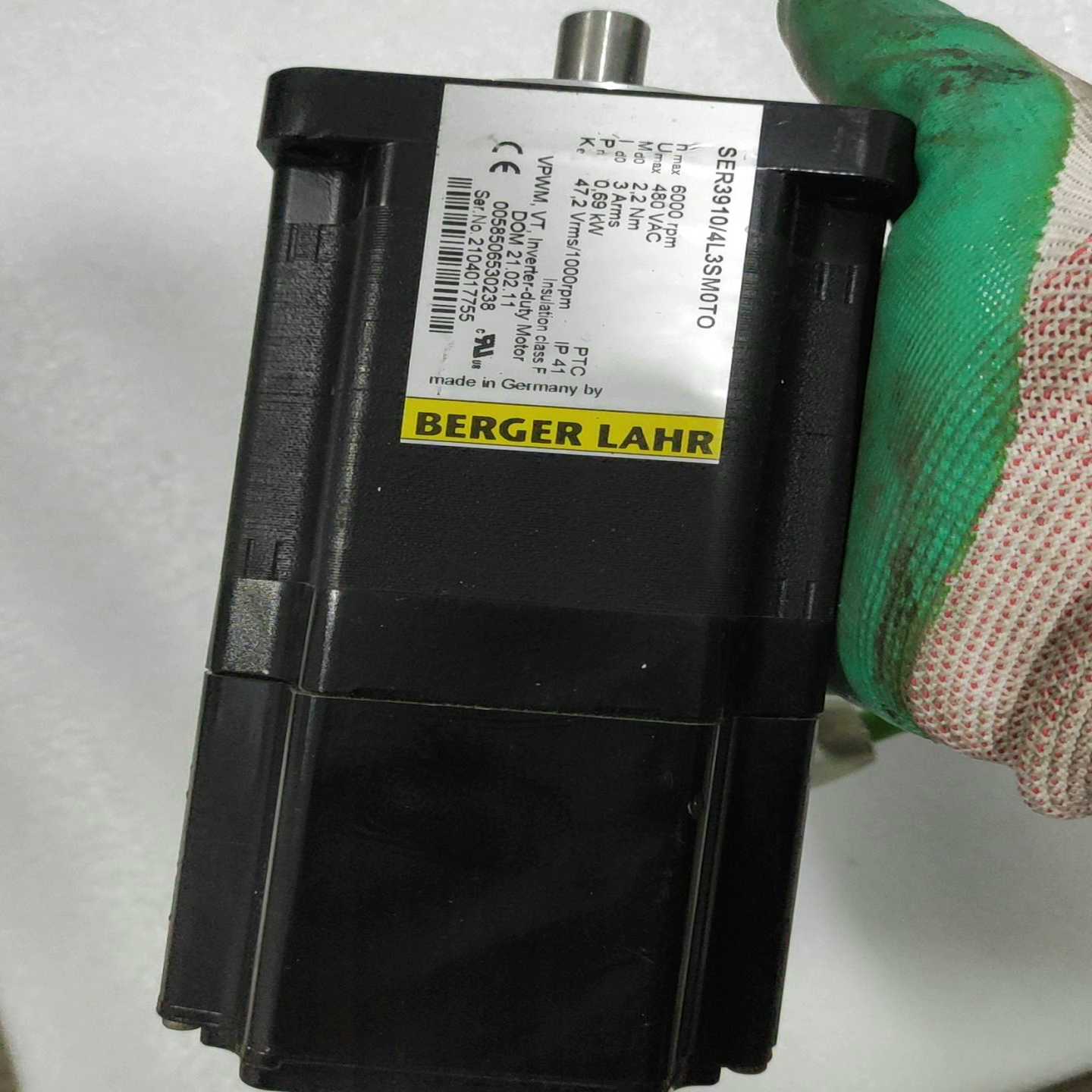 【议价】百格拉伺服电机SER3910/4L3SMOTO