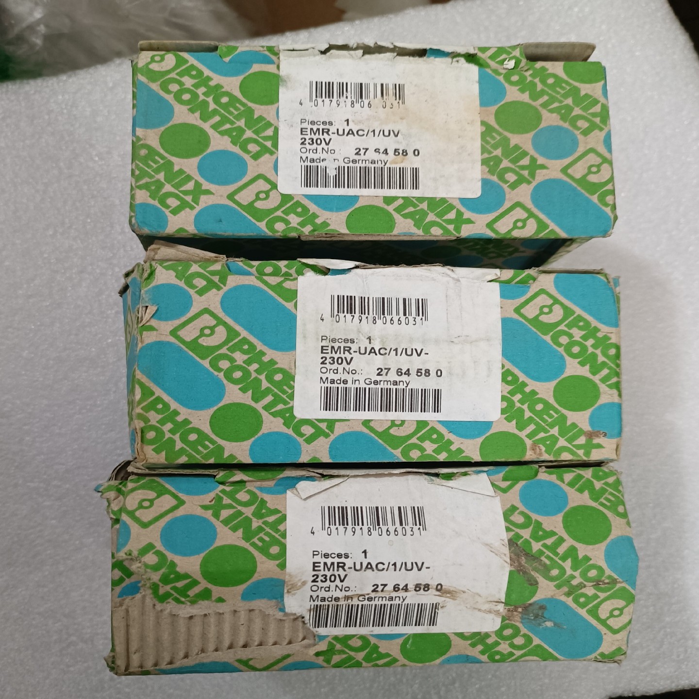 【请询价】全新菲尼克斯继电器EMR-UAC1UV-230V