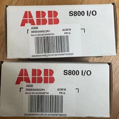 议价ABB AO810 0-20mA 3BSE008522R1 模拟量3BSE038415R1 AO810