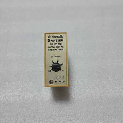 ELECTROMATIC SSYSTEM SB165230 INTERVAL TIMER 230VAC