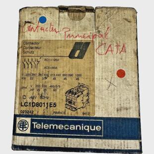 Telemecanique LC1D8011E5 Switch New Old Stock