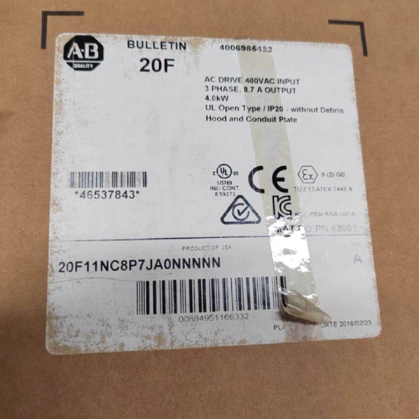 溢价-罗克韦尔20F11NC8P7JA0NNNNN4006985