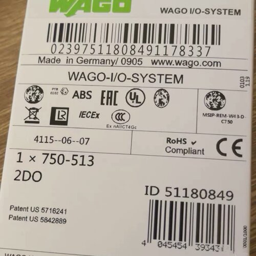 询-WAGO万可模块7505132DO250V